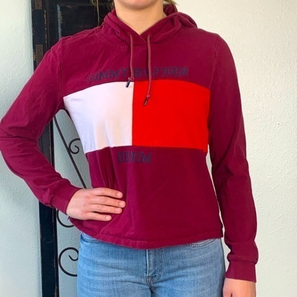 Vintage Tommy Hilfiger sweatshirt hoodie Sz small